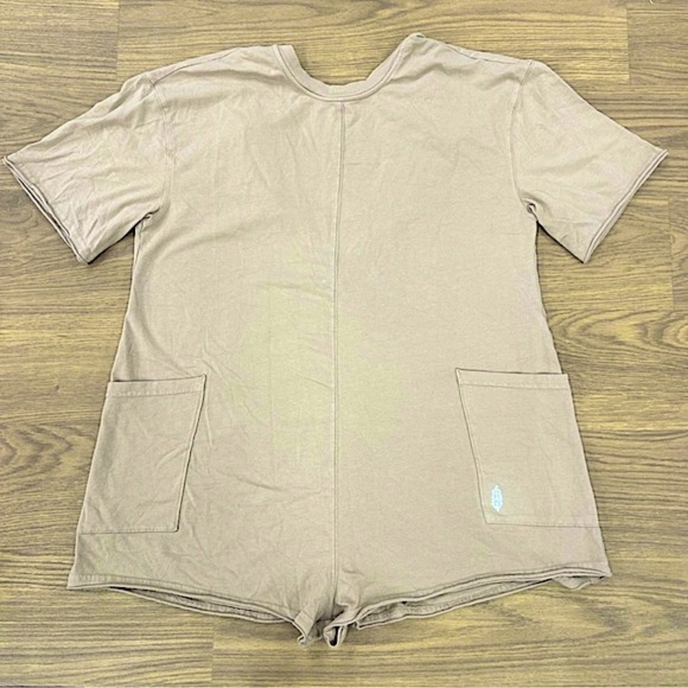 NEW Free People Hot Shot Tee Romper with logo! - Picture 7 of 8